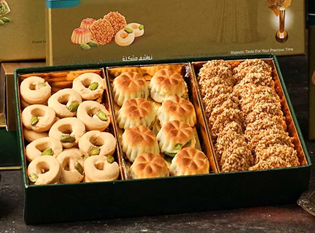Dried sweets (Maamoul - Barazek - Ghraybeh) 500g
